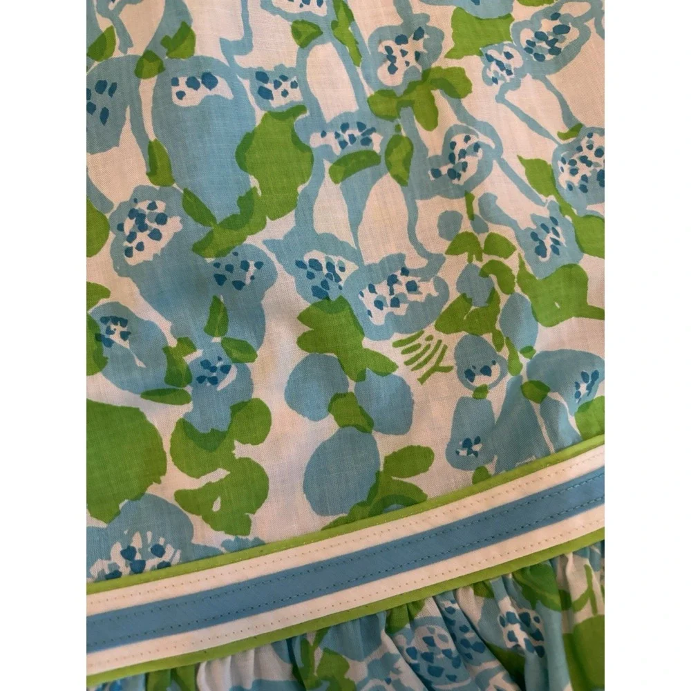 NEW TAGS Vintage The Lilly Lilly Pulitzer Maxi Skirt 1960s Belted Ruffled RARE - Picture 9 of 13